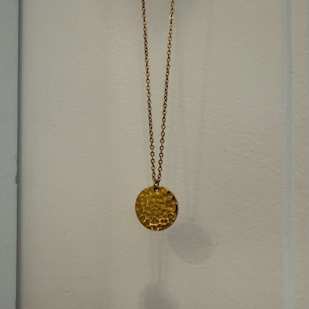 Gold Coin Necklace